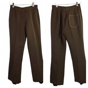 Vintage White Stag Austria Ski Pants Stirrup Stretch Brown Unisex Adults 28 x 31